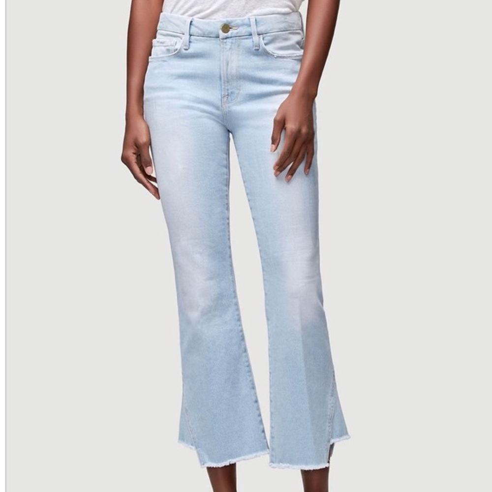 Le Crop Mini Boot Jeans